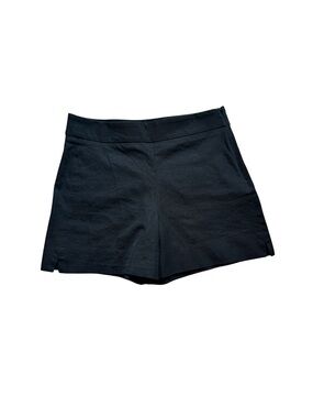 Womens Classic Black Shorts Tailored Shorts Hidden Zipper Dressy Shorts size 6
